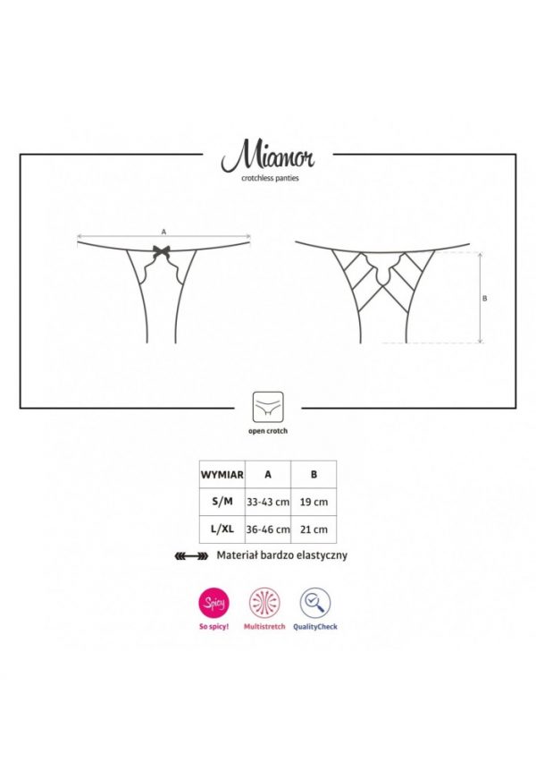 Miamor crotchless panties L/XL ViPstore.hu - Erotika Webáruház - Szexshop 3