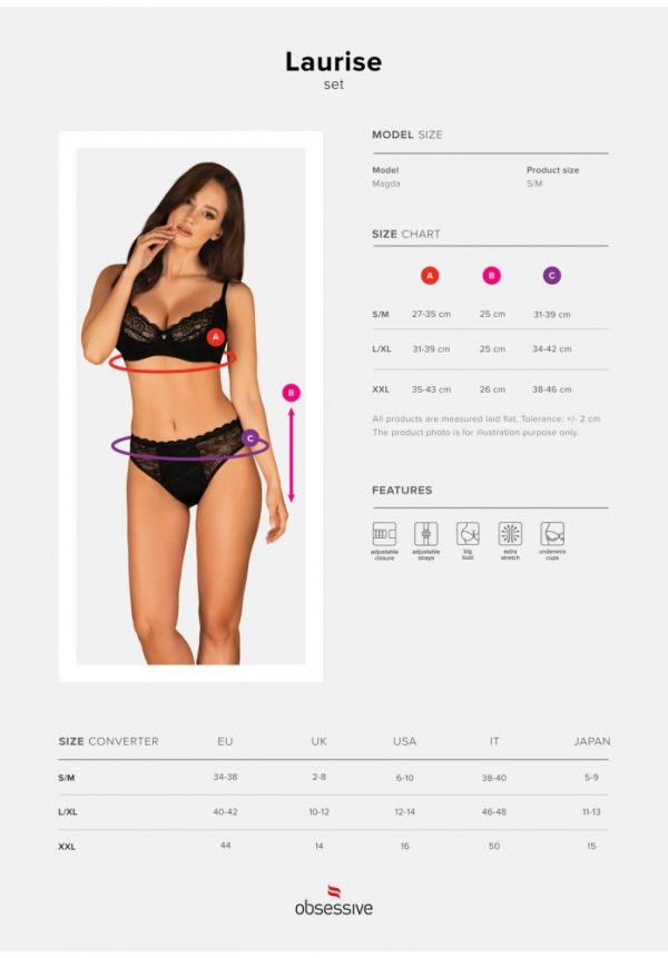 Laurise 2-pcs set   S/M ViPstore.hu - Erotika Webáruház - Szexshop 5