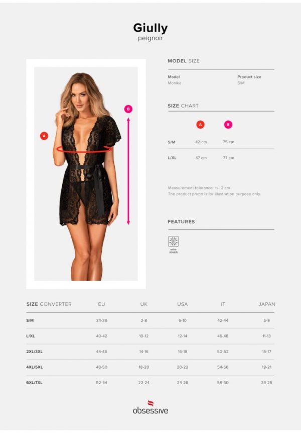 Giully peignoir L/XL ViPstore.hu - Erotika Webáruház - Szexshop 7