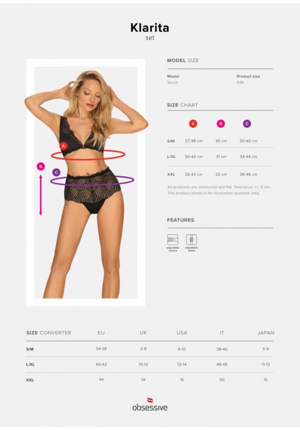Klarita 2-pcs set  L/XL ViPstore.hu - Erotika Webáruház - Szexshop 5