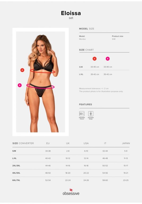 Eloissa 2-pcs set  S/M ViPstore.hu - Erotika Webáruház - Szexshop 7