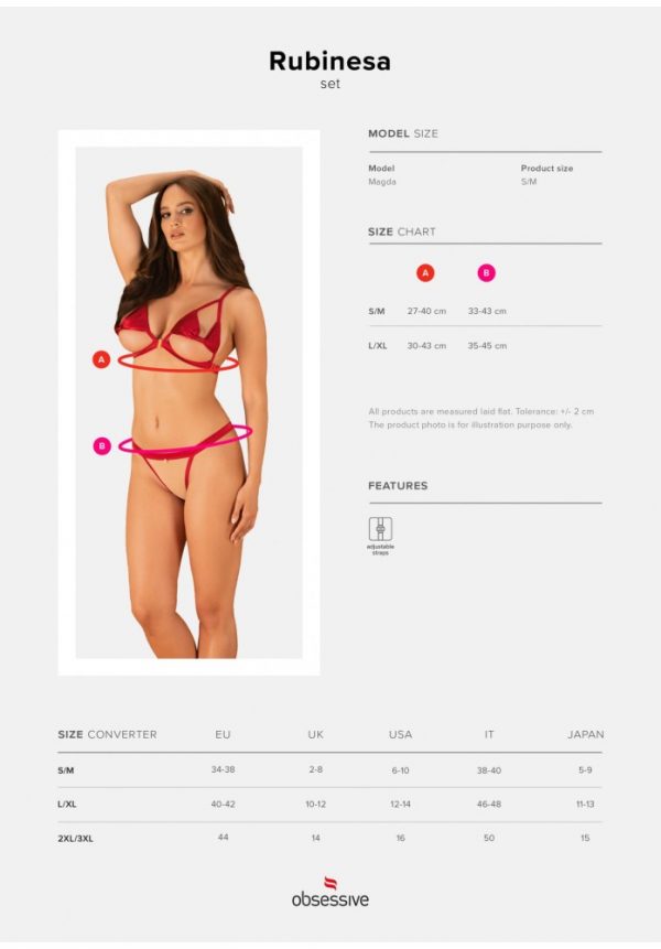 Rubinesa 2-pcs set  S/M ViPstore.hu - Erotika Webáruház - Szexshop 7