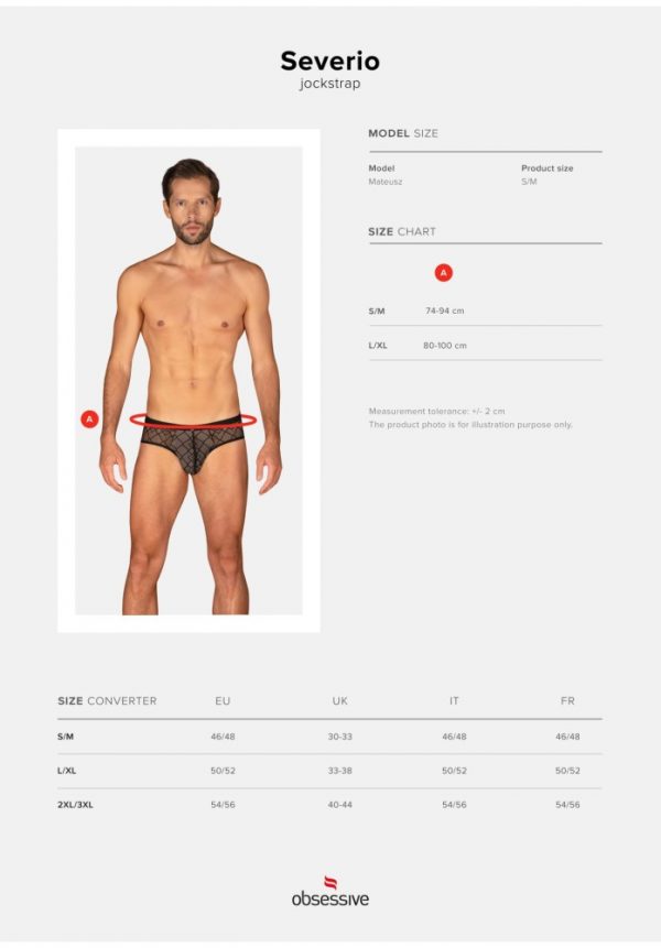 Severio jockstrap  S/M ViPstore.hu - Erotika Webáruház - Szexshop 2