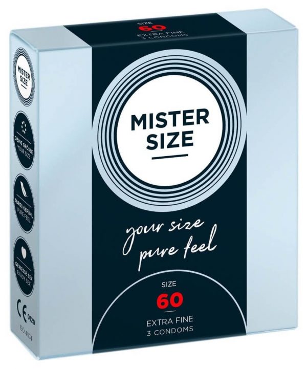 MISTER SIZE 60 mm Condoms 3 pieces ViPstore.hu - Erotika Webáruház - Szexshop