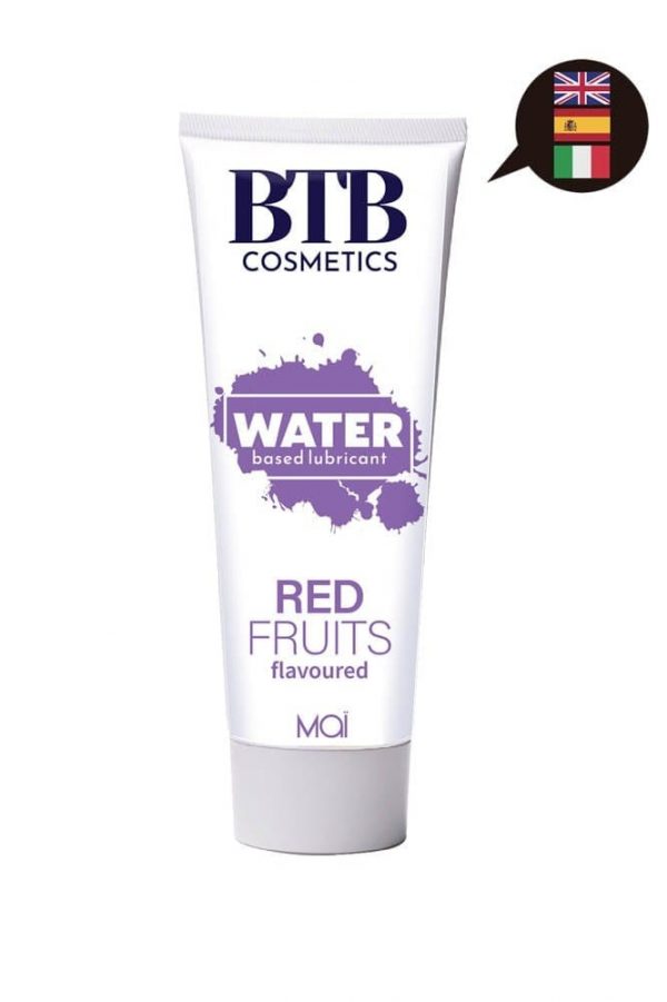 BTB WATER BASED FLAVORED RED FRUITS LUBRICANT 100ML #5 | ViPstore.hu - Erotika webáruház