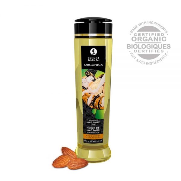 MASSAGE OIL ORGANICA 240 ml / 8 oz ALMOND SWEETNESS ViPstore.hu - Erotika Webáruház - Szexshop 2