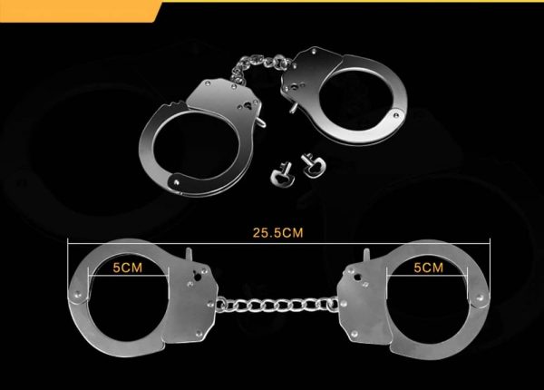 Fetish Pleasure Metal Hand Cuffs #3 | ViPstore.hu - Erotika webáruház