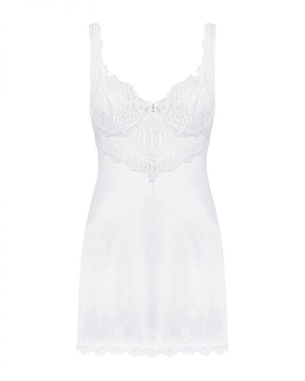 Amor Blanco underwire chemise & thong white  L/XL ViPstore.hu - Erotika Webáruház - Szexshop 5