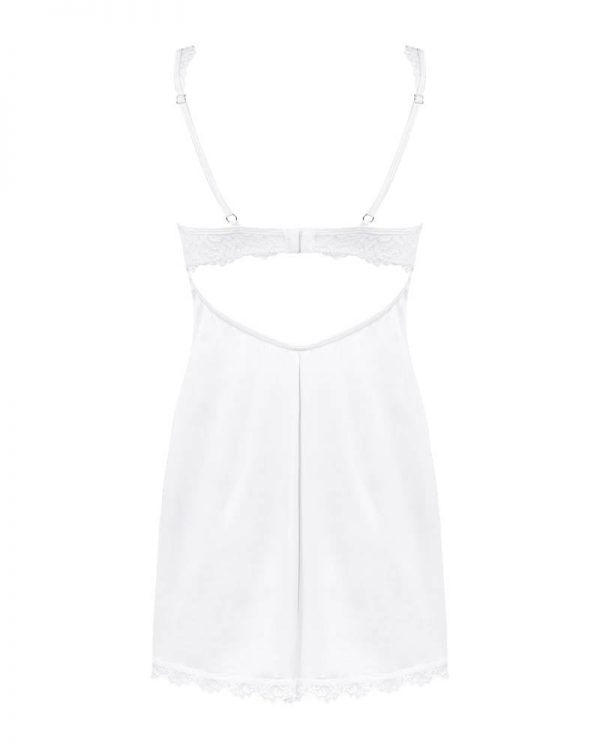 Amor Blanco underwire chemise & thong white  L/XL ViPstore.hu - Erotika Webáruház - Szexshop 6