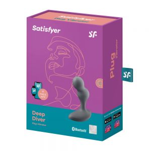 Deep Diver Connect App grey ViPstore.hu - Erotika Webáruház - Szexshop