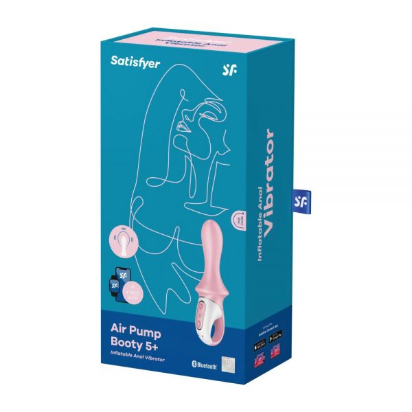 Air Pump Booty 5+ pink ViPstore.hu - Erotika Webáruház - Szexshop