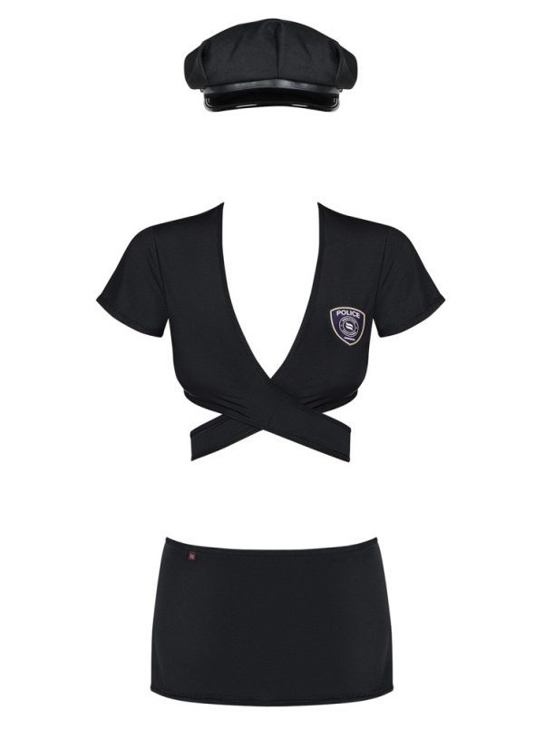 Police uniform L/XL black #3 | ViPstore.hu - Erotika webáruház