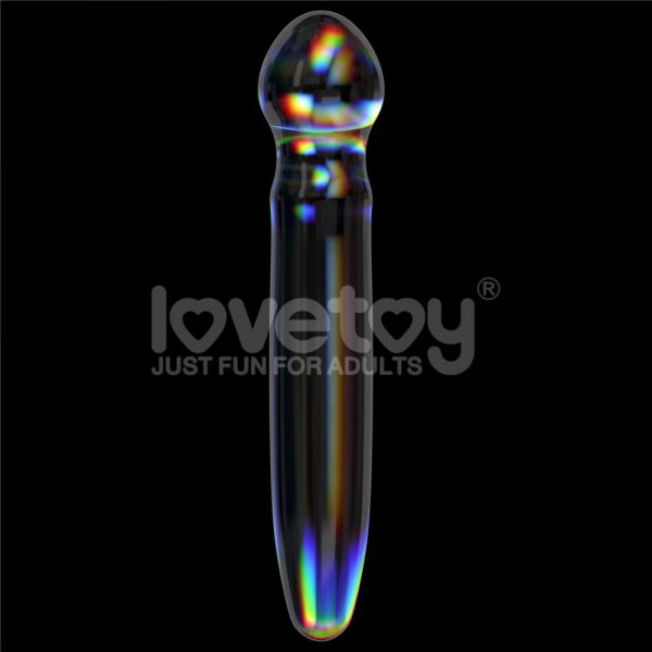 Twilight Gleam Glass Dildo- Prism Glass #3 | ViPstore.hu - Erotika webáruház