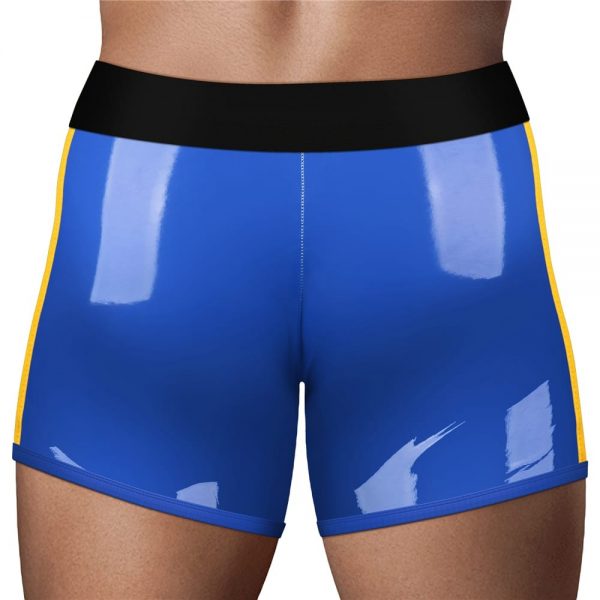 Chic Strap-On shorts M/L (36 - 39 inch waist) Blue #9 | ViPstore.hu - Erotika webáruház