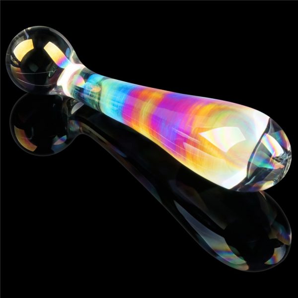 Twilight Gleam Glass Dildo- Alluring Arc #7 | ViPstore.hu - Erotika webáruház