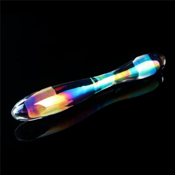 Twilight Gleam Glass Dildo- Double Delight #2 | ViPstore.hu - Erotika webáruház