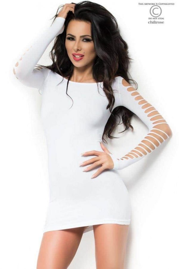 CR 3608  SM  White seamless Minidress #4 | ViPstore.hu - Erotika webáruház