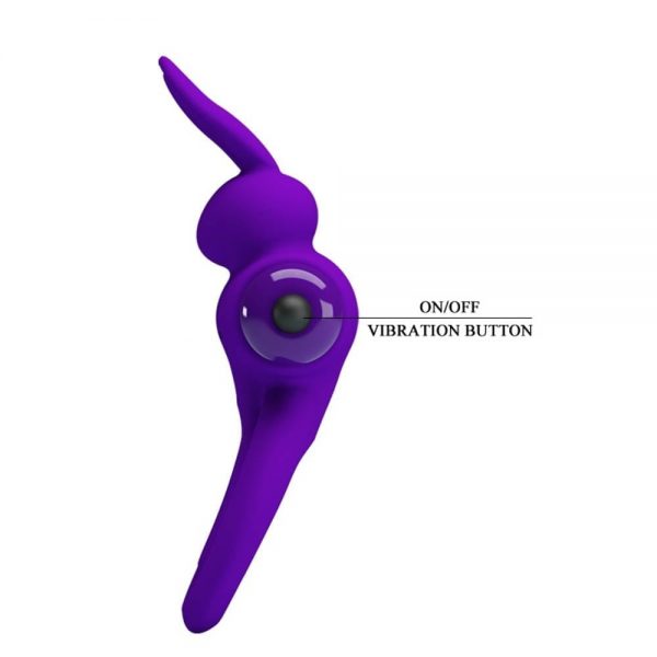 Pretty Love Vibrant Penis Ring 3 Purple #6 | ViPstore.hu - Erotika webáruház