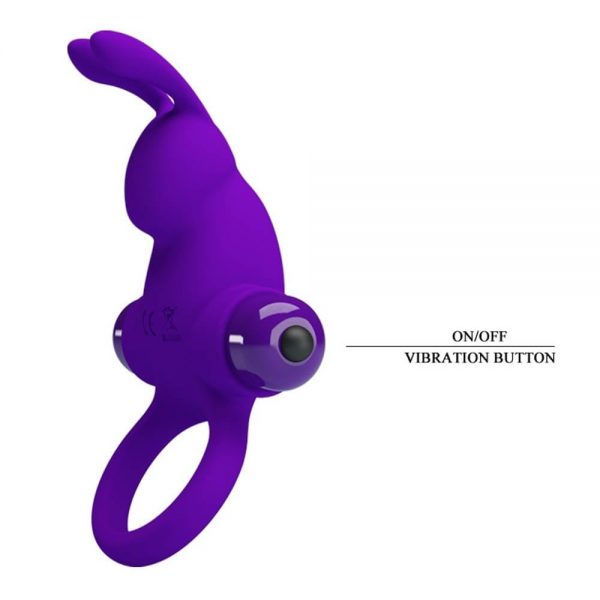Pretty Love Vibrant Penis Sleeve 1 Purple #5 | ViPstore.hu - Erotika webáruház