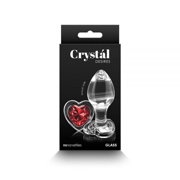 Crystal - Desires - Red Heart - Medium #1 | ViPstore.hu - Erotika webáruház