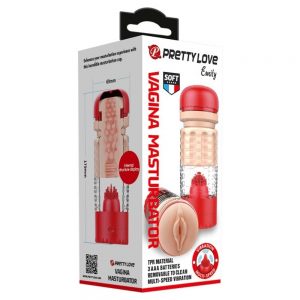 Pretty Love Emily Masturbator Red ViPstore.hu - Erotika Webáruház - Szexshop