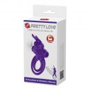 Pretty Love Vibrant Penis Ring 3 Purple #1 | ViPstore.hu - Erotika webáruház