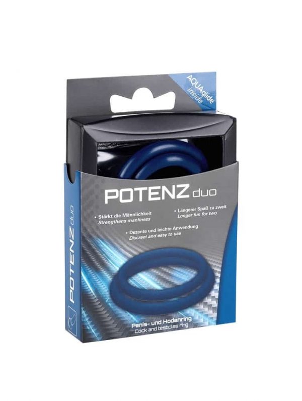 POTENZduo Blue Medium ViPstore.hu - Erotika Webáruház - Szexshop 2