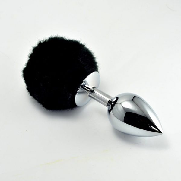 Pompon Metal Plug Small Black #1 | ViPstore.hu - Erotika webáruház