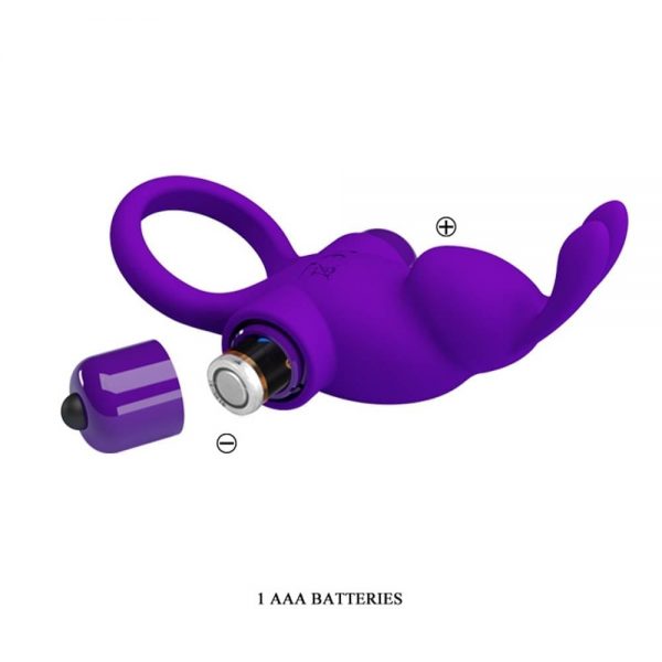 Pretty Love Vibrant Penis Sleeve 1 Purple #6 | ViPstore.hu - Erotika webáruház