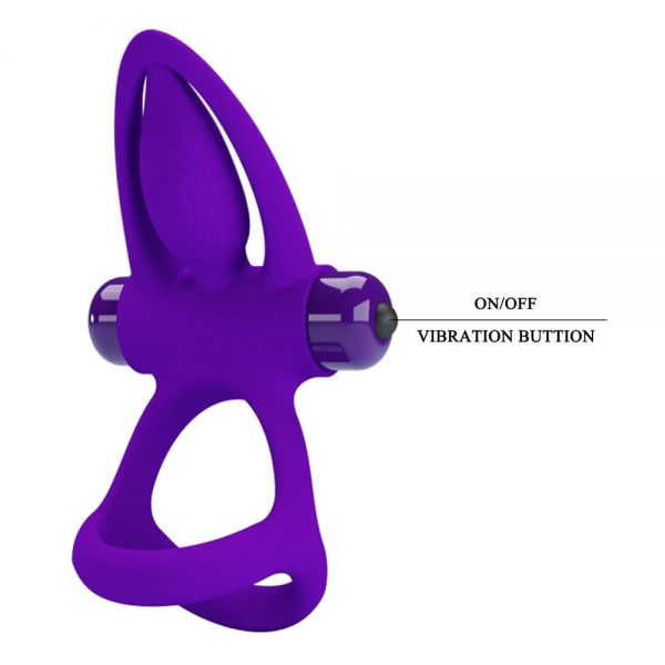 Pretty Love Vibration Cockring Purple #8 | ViPstore.hu - Erotika webáruház