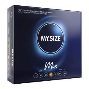 MY SIZE MIX Condoms 57 mm (28 pieces) ViPstore.hu - Erotika Webáruház - Szexshop