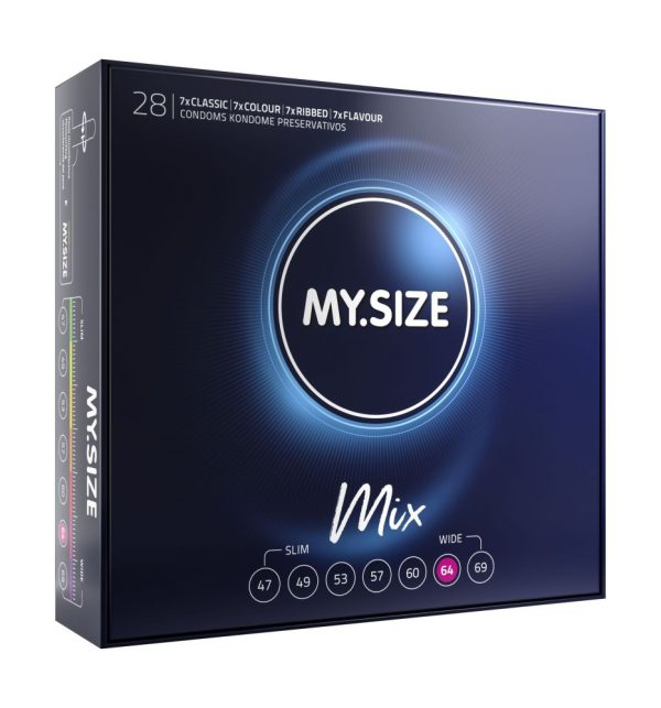 MY SIZE MIX Condoms 64 mm (28 pieces) ViPstore.hu - Erotika Webáruház - Szexshop