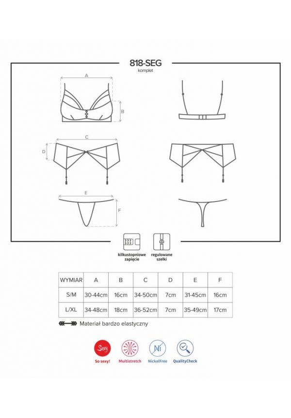 818-SEG-1 3 pcs set  S/M ViPstore.hu - Erotika Webáruház - Szexshop 5