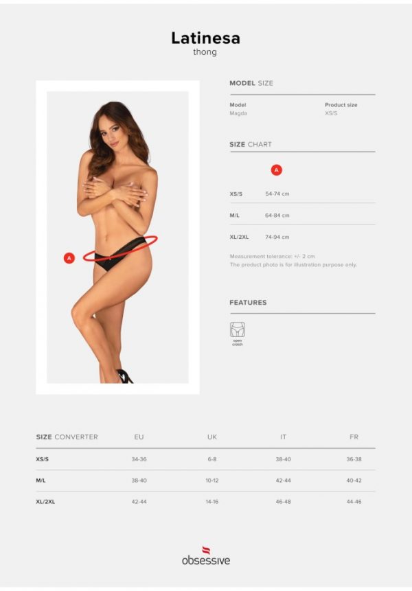 Latinesa crotchless thong  M/L ViPstore.hu - Erotika Webáruház - Szexshop 9