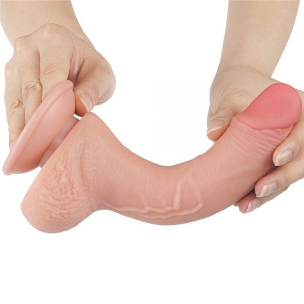 7.5'' Sliding Skin Dual Layer Dong Flesh I ViPstore.hu - Erotika Webáruház - Szexshop 6