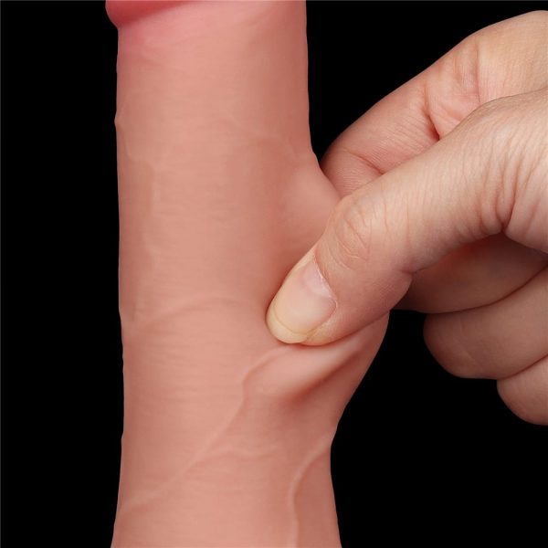 7.5'' Sliding Skin Dual Layer Dong Flesh II ViPstore.hu - Erotika Webáruház - Szexshop 9