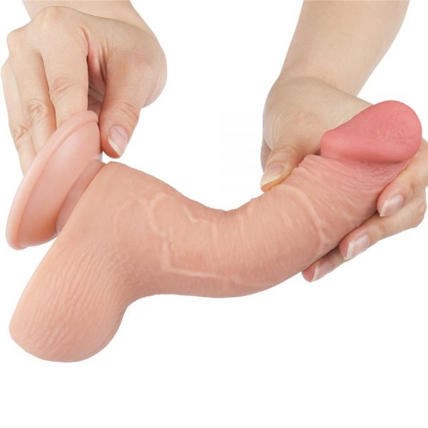 7.5'' Sliding Skin Dual Layer Dong Flesh III ViPstore.hu - Erotika Webáruház - Szexshop 6