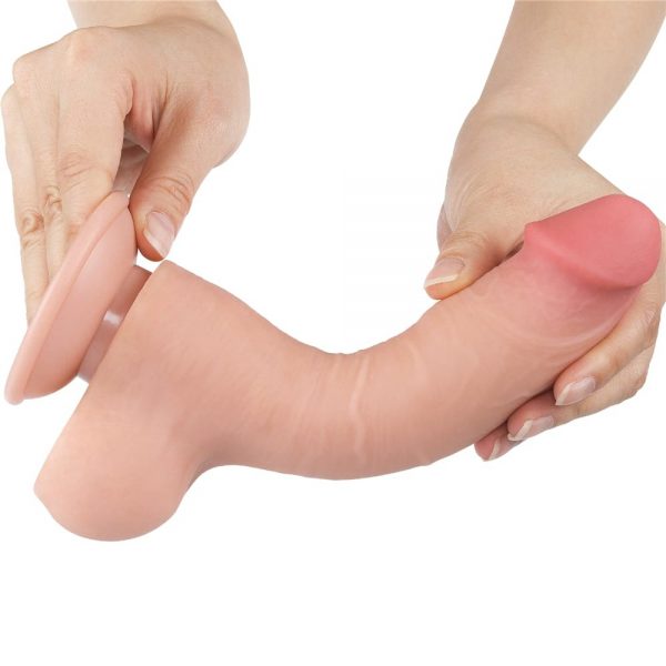 8'' Sliding Skin Dual Layer Dong Flesh I ViPstore.hu - Erotika Webáruház - Szexshop 7