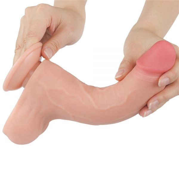 8.5'' Sliding Skin Dual Layer Dong Flesh II ViPstore.hu - Erotika Webáruház - Szexshop 7