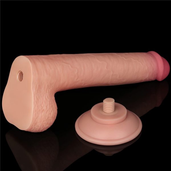 9'' Sliding Skin Dual Layer Dong Flesh ViPstore.hu - Erotika Webáruház - Szexshop 2