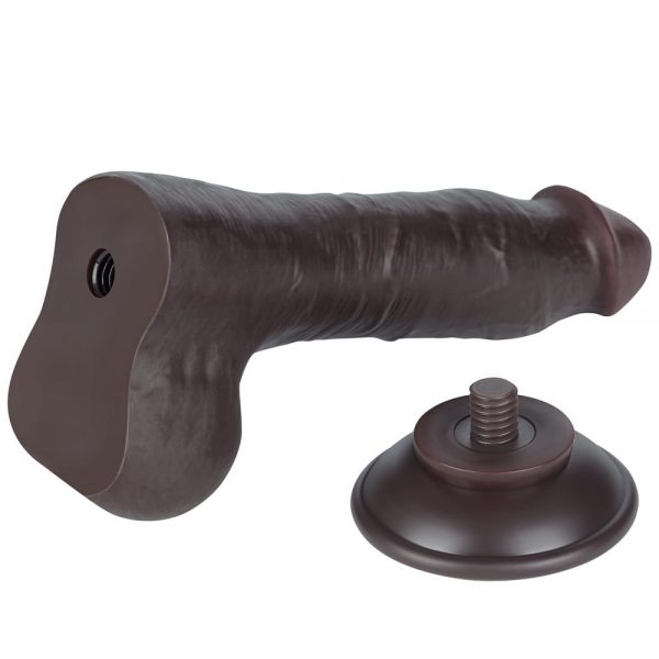 8'' Sliding Skin Dual Layer Dong Black I ViPstore.hu - Erotika Webáruház - Szexshop 3