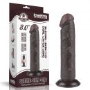 8'' Sliding Skin Dual Layer Dong Black II | ViPstore.hu - Erotika webáruház #1 - EAN 6942063400523 | SKU LVTOY00744