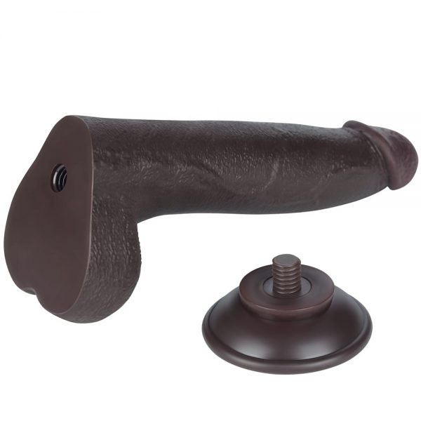 8.5'' Sliding Skin Dual Layer Dong Black I ViPstore.hu - Erotika Webáruház - Szexshop 3
