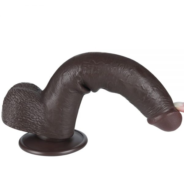 9'' Sliding Skin Dual Layer Dong Black ViPstore.hu - Erotika Webáruház - Szexshop 2