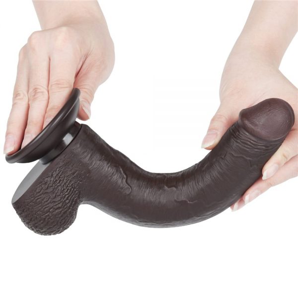 9'' Sliding Skin Dual Layer Dong Black ViPstore.hu - Erotika Webáruház - Szexshop 8