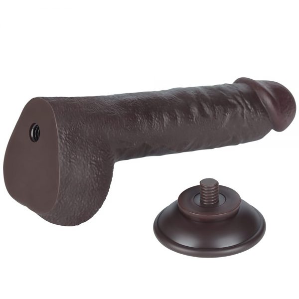 9.5'' Sliding Skin Dual Layer Dong Black ViPstore.hu - Erotika Webáruház - Szexshop 3