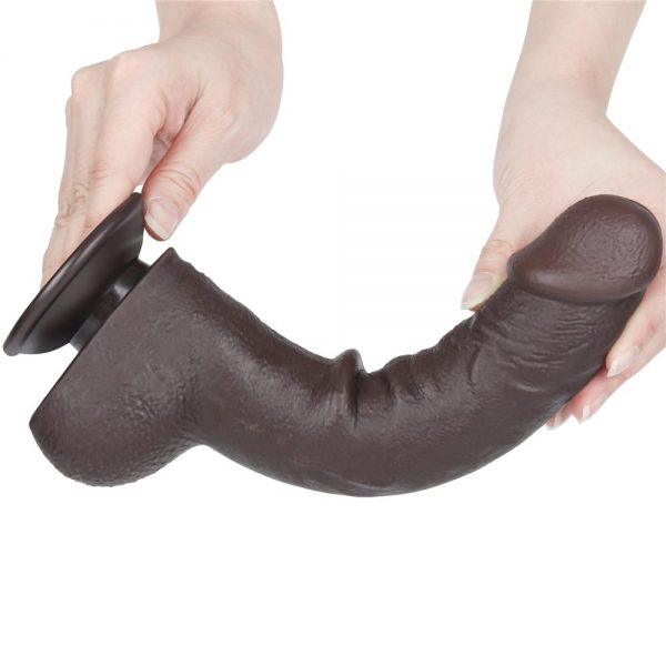 9.5'' Sliding Skin Dual Layer Dong Black ViPstore.hu - Erotika Webáruház - Szexshop 8