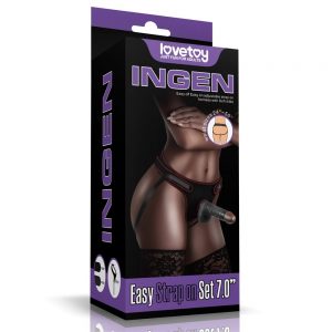 Easy Strapon Set 7.0'' Black ViPstore.hu - Erotika Webáruház - Szexshop