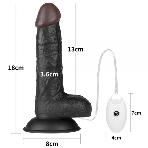Vibrating Easy Strapon Set 7.0'' Black ViPstore.hu - Erotika Webáruház - Szexshop 7