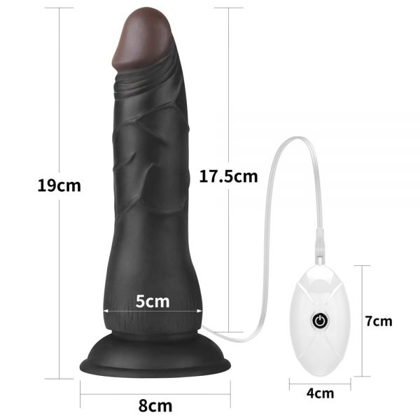 Vibrating Easy Strapon Set 7.5'' Black ViPstore.hu - Erotika Webáruház - Szexshop 7